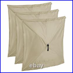 CLAM Quick-Set Escape Portable Canopy Shelter + 6 Pack of Wind and Sun Panels