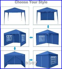 COBIZI 10x10ft Folding Pop Up Portable Canopy Tent Waterproof Picnic Outdoor USA
