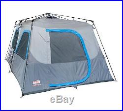 COLEMAN 10 Person 2 Room Waterproof Family Camping Instant Cabin Tent 14 x 10