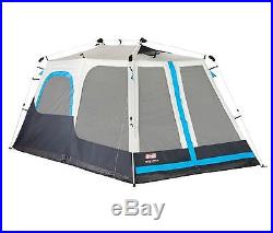 COLEMAN 8 Person 2 Room Family Camping Instant Cabin Tent with Mini-Fly 14' x 8