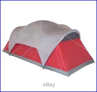 COLEMAN Bristol WeatherTec 8 Person Family Camping Tent w/ Rainfly & Screen Room