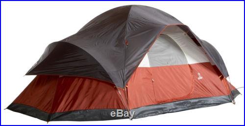 COLEMAN RED CANYON 8 PERSON/MAN 17 MODIFIED DOME TENT FAMILY & SCOUTING CAMPING
