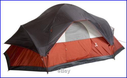 COLEMAN RED CANYON 8 PERSON/MAN 17 MODIFIED DOME TENT FAMILY & SCOUTING CAMPING