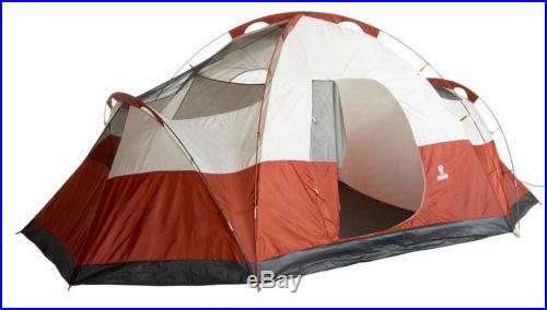 COLEMAN RED CANYON 8 PERSON/MAN 17 MODIFIED DOME TENT FAMILY & SCOUTING CAMPING