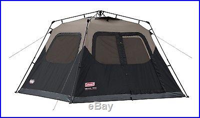 COLEMAN Waterproof 6 Person Family Camping Instant Tent w/ WeatherTec 10' x 9