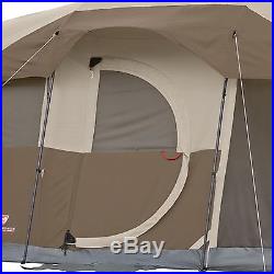 COLEMAN WeatherMaster WeatherTec 6 Person Family Camping Tent with Screened Room