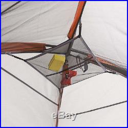 CORE Equipment 6 Person 11' x 9' Dome Camping Tent Orange/Grey 40003