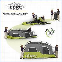 CORE Instant Cabin 14 x 9 Foot 9 Person Cabin Tent with 60 Second Assembly(Used)