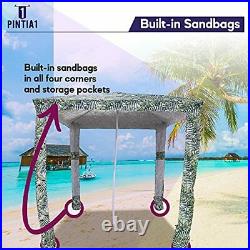 Cabana Portable Beach Shade Included Privacy Side Wall With Protection Pop Up