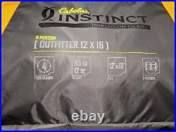 Cabela's Instinct 12x16 Outfitter 8 Person Tent