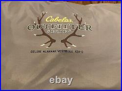 Cabela's Ultimate Deluxe Alaknak Outfitter Green Vestibule Fits 12x12 Tent