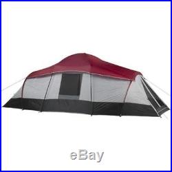 Cabin Tent 10 Person Instant 3 Room Family Ozark Trail Outdoor Camping Vacation