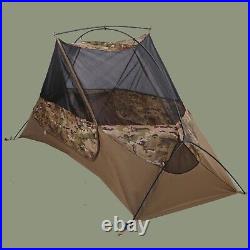 Camo Tent One Person TYPE-1 Military Combat Recon Hunting Camping Hiking