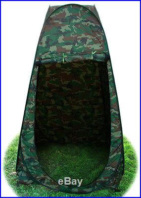 Camouflage Pop Up Dressing Changing Room Toilet Shower Beach Camping Hiking Tent