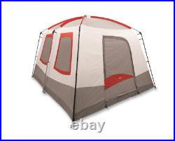 Camp Creek 2-Room Tent 6 Person Cabin Wall Divider Family Outing Camping Outdoor