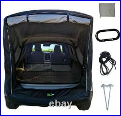 Camping Car Truck Tent Extention Universal Car Tail Outdoor Rainproof Black