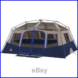 Camping Family Tent 10 Person 2 Room Hiking All Season Large Instant Cabin