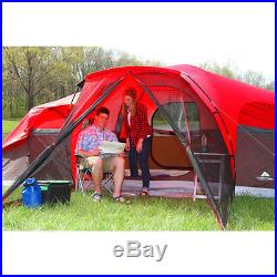 Camping Family Tent 10 Person Trail Cabin Large 3 Rooms Shelter Hiking Outdoor