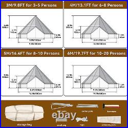 Camping Glamping tent outdoor camping 2-5 person Easy Setup foldable family