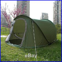 Camping Hiking Easy Foldable Automatic Setup Pop Up Instant Family Dome Tent