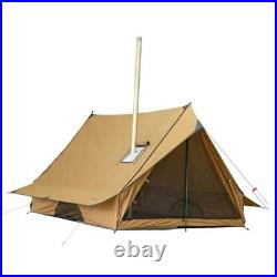 Camping Hot Tent Stove Tent Wall Tent, CHALET 70 Pro Portable Cabin Tent with