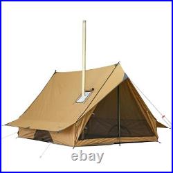 Camping Hot Tent Stove Tent Wall Tent, CHALET 70 Pro Portable Cabin Tent with