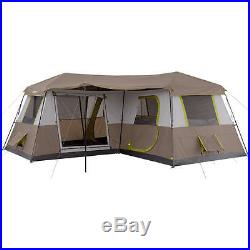 Camping Tent 12 Person 3 Room Cabin Instant 16 X 16 Outdoors Ozark Trail NEW