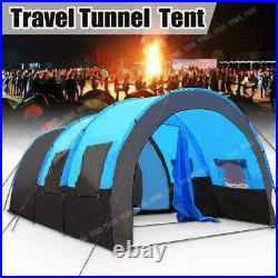 Camping Tent 8-10 Person Instant Family Outdoor Double Layer Tent Waterproof DHL