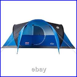 Camping Tent 8 Person Cabin Tent with Hinged Door Outdoor Waterproof Family