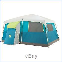 Camping Tent 8-Person Coleman Outdoor Instant Tents Black (14x10 Feet)