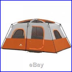 Camping Tent 8-Person Instant Waterproof 2 Rooms Family Cabin Shelter Tents NEW