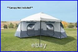 Camping Tent 8-person 10 X 10 Ft. Connectent For Straight-leg Canopy