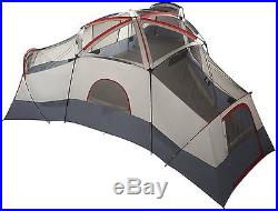 Camping Tent Cabin Large 20 Person Family Sleeping 4 Rooms 3 Doors 8 Windows