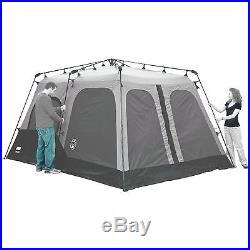 Camping Tent Coleman 8-Person Outdoor Instant Tents Black (14x10 Feet)