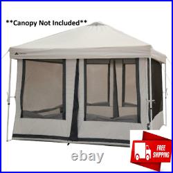 Camping Tent House 7 Person 2 in 1 Screen House Outdoor Tent with 2 Doors