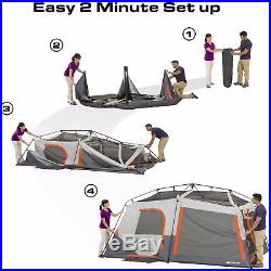 Camping Tent Instant Cabin Outdoor Picnic Camp Travel Family House 10 Person