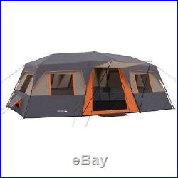 Camping Tent Ozark Trail 12 Person 3 Room Cabin Family Large Outdoor Dome Bundle