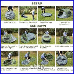 Camping Tent Pop Up Tent for 2-4 Person Waterproof Lightweight For Family Hiking Camping Tent Pop Up Tent for 2-4 Person Waterproof Lightweight For Family Hiking