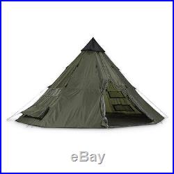 Camping Tent Teepee Tipi XL 12 Person Heavy Duty Waterproof Outdoor Hiking