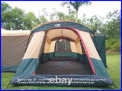 Camppal Prestige Castle Sophisticated Large Cabin Family Tent Size 240X240X86 In