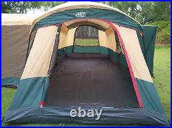 Camppal Prestige Castle Sophisticated Large Cabin Family Tent Size 240X240X86 In