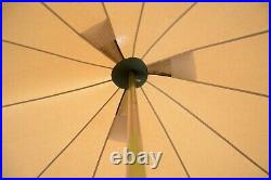 Canvas Bell Tent 3M & 4M Waterproof, Glamping & Family Camping Regatta Tent