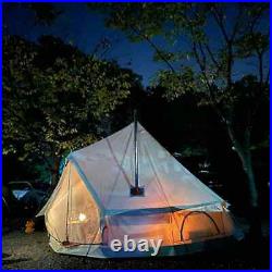 Canvas Bell Tent 3M Waterproof Glamping & Family Camping Regatta Tent