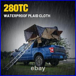 Car Roof Tent with Ladder Bags Rooftop Tent Truck SUV Outdoor Travel Camping Tent