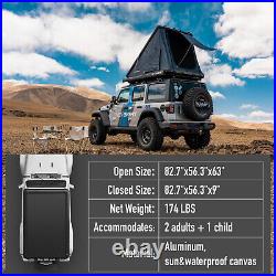 Car Roof Top Tent Hard Shell Universal for Truck SUV Camping Travel With Ladder