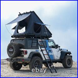 Car Roof Top Tent Hard Shell Universal for Truck SUV Camping Travel With Ladder