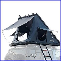 Car Roof Top Tent Hard Shell Universal for Truck SUV Camping Travel With Ladder