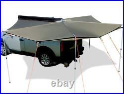 Car Side Awning 270 Degree Rooftop Tent Sun Shelter SUV Camping Travel Sunshade
