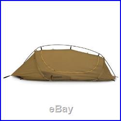 Catoma Badger Burrow 98604 Coyote Brown 1 Person Tactical Tent Shelter 33x90