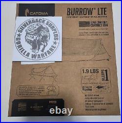 Catoma Burrow LTE Pop up Bednet 1 Person Coyote NIP